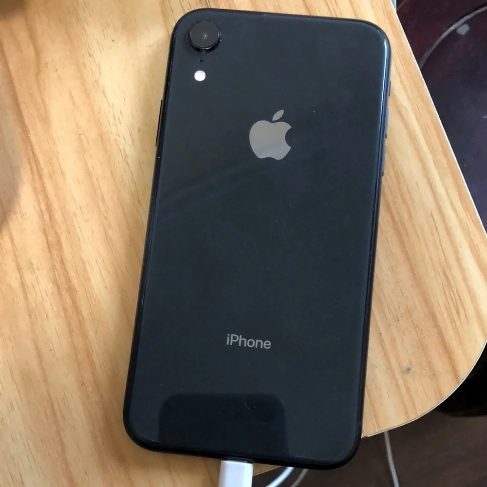 Apple iPhone XR Black Glass Back Smartphone